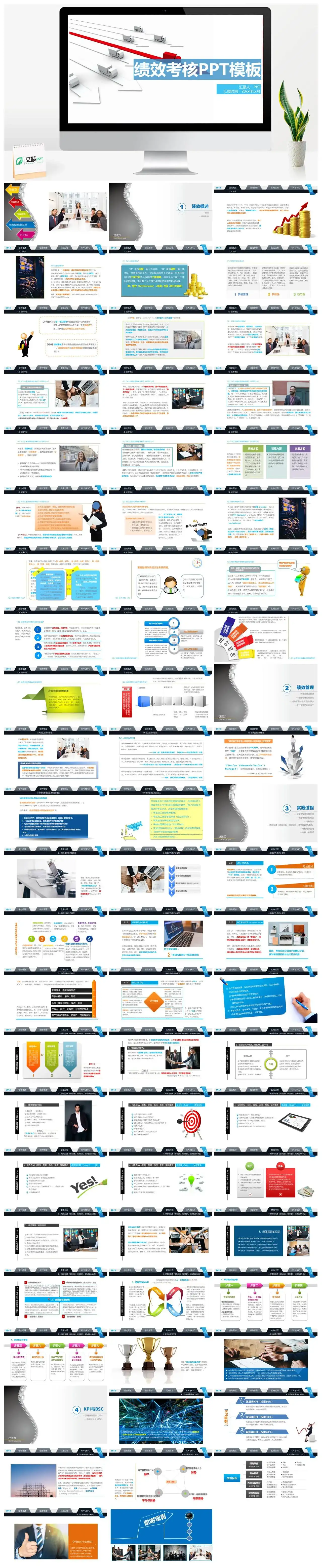 绩效考核实务PPT模板