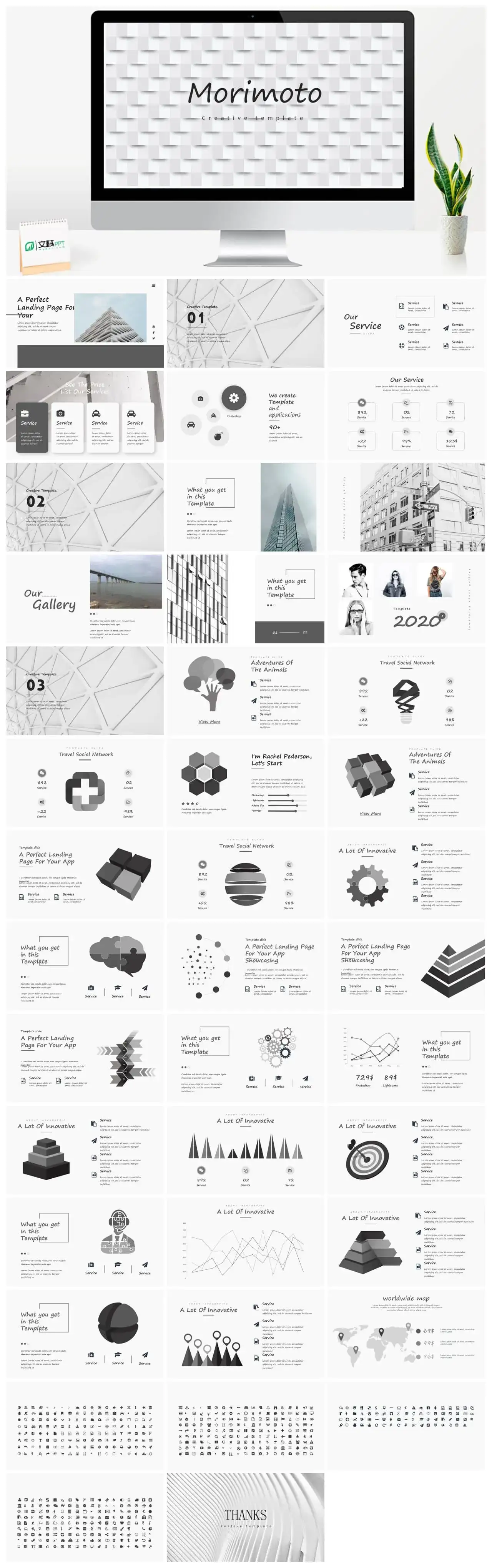国外英文创意渐变风ppt模板下载网站 国外英文创意渐变风ppt模板下载网站