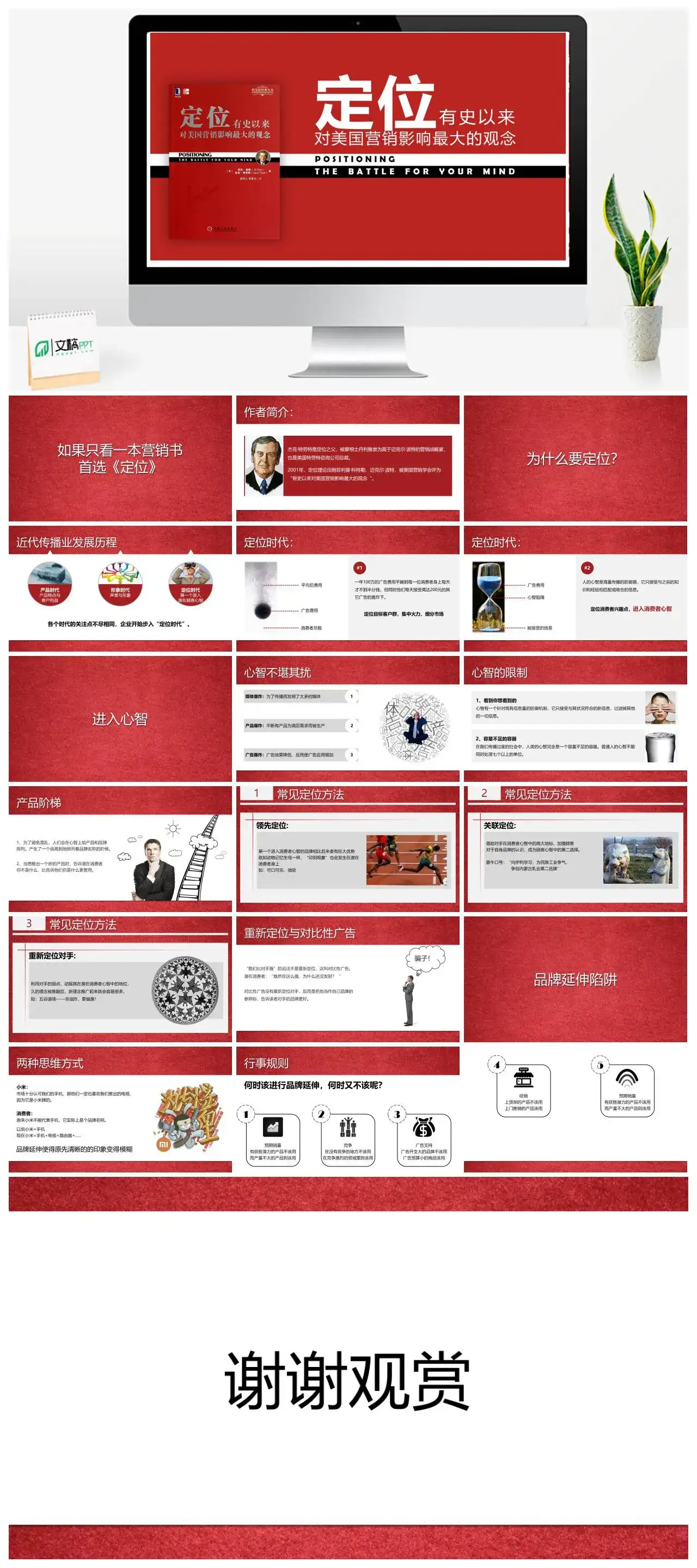 定位有史以来对美国营销影响最大的观念PPT模板