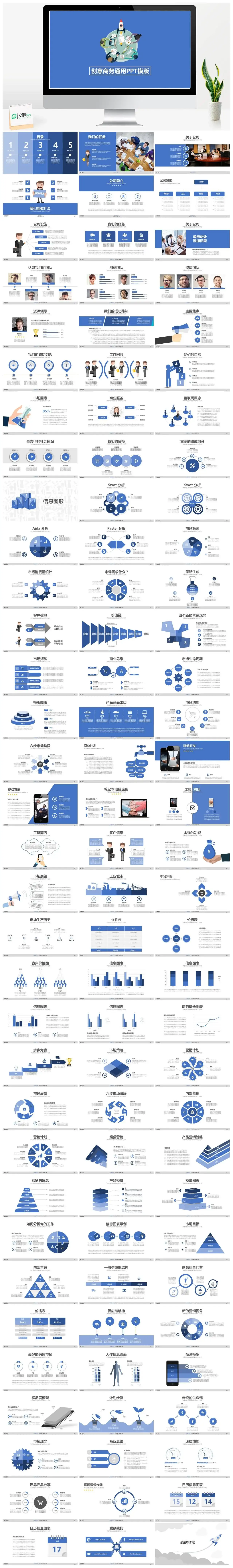 卡通项目案例商业计划报告工作总结汇报PPT模板 卡通项目案例商业计划报告工作总结汇报PPT模板