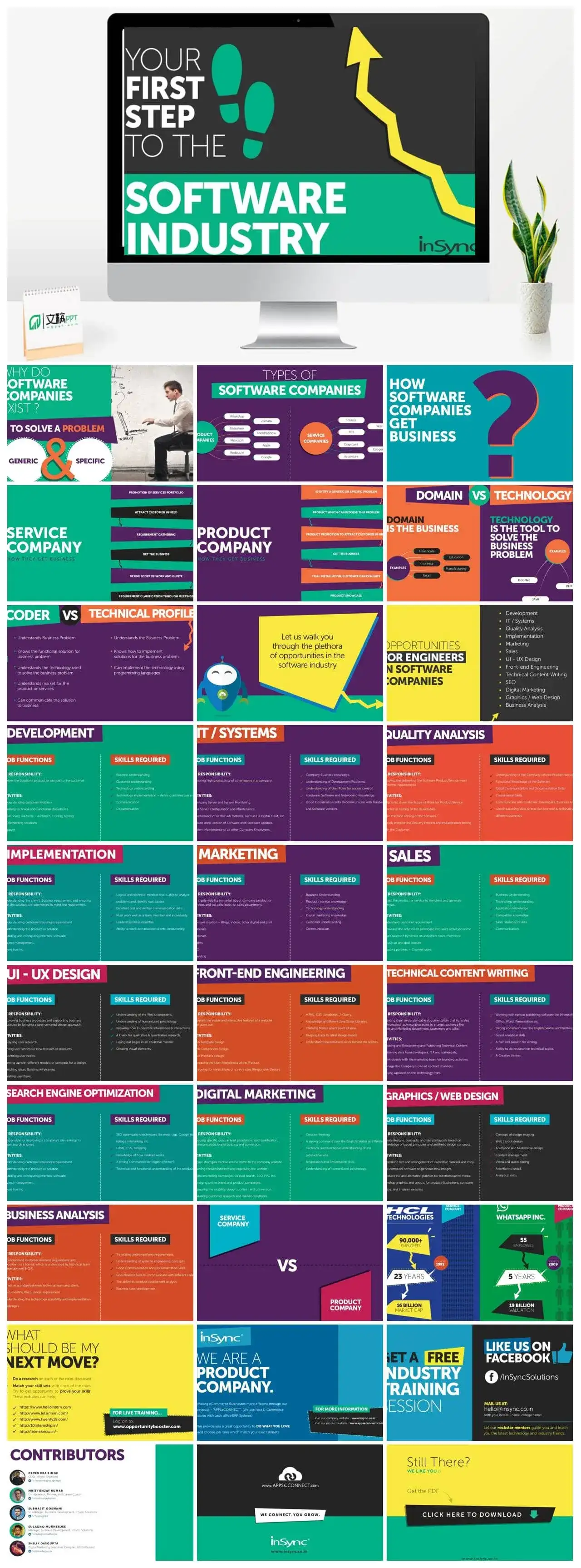 大胆配色创意欧美风PPT作品