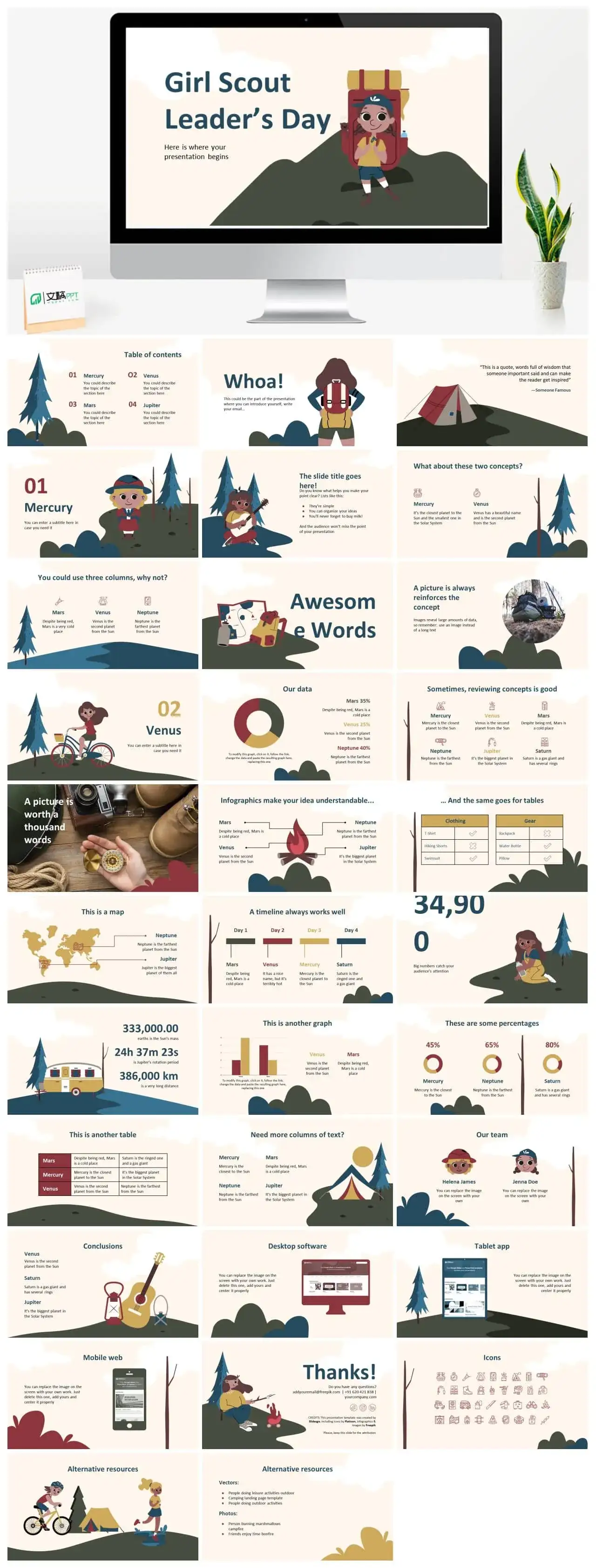 小朋友自我介绍国外高端PPT