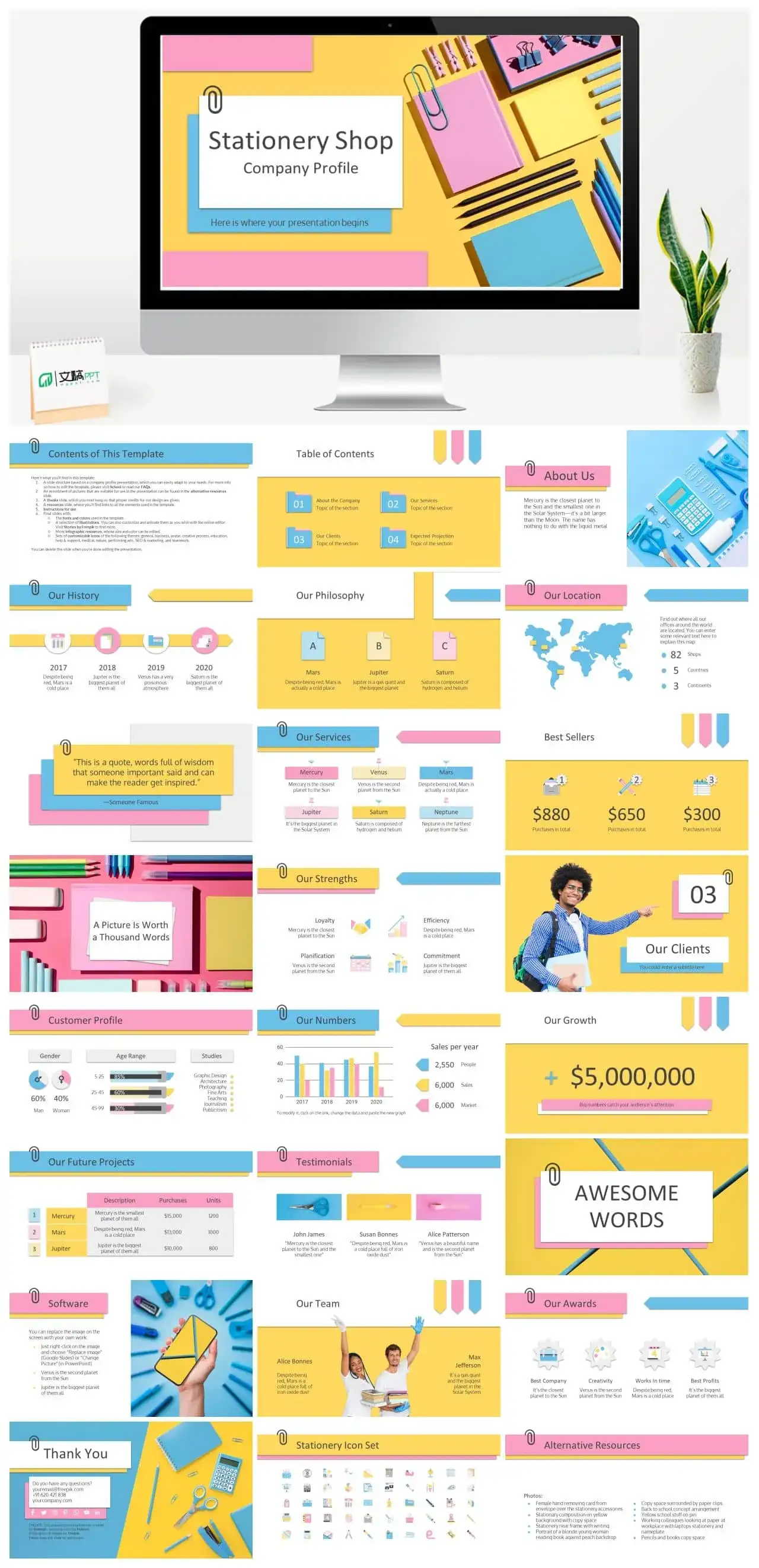 Stationery ShopCompany Profile