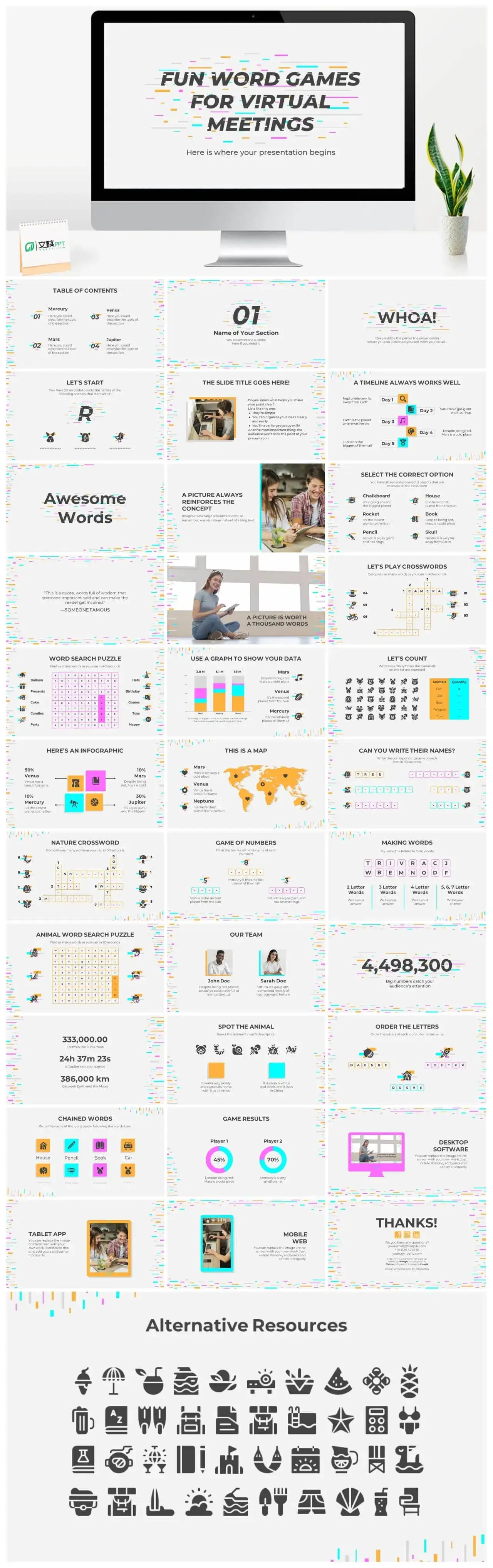 FUN WORD GAMES FOR VIRTUAL MEETINGS