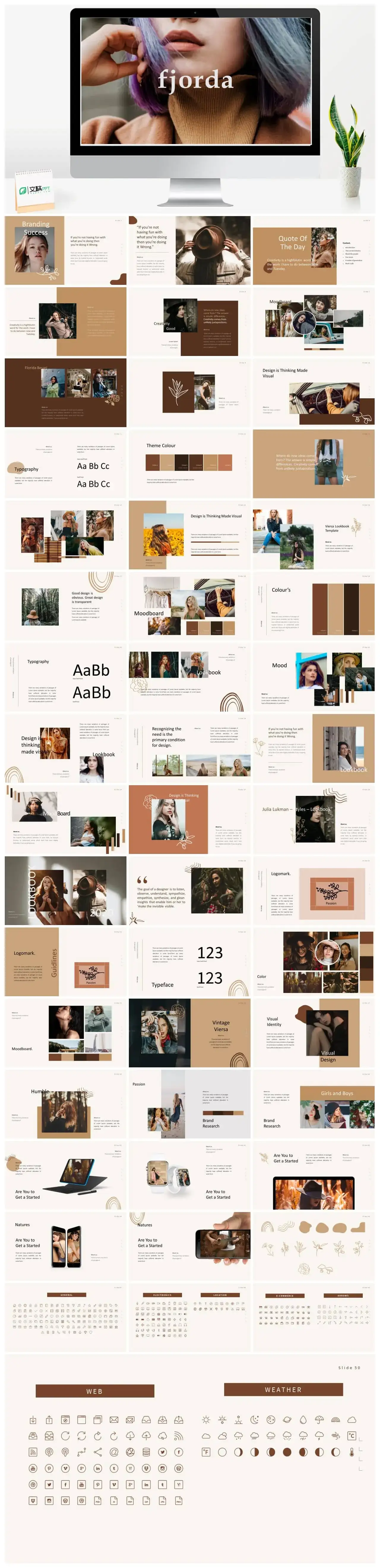 简约雅致下载powerpoint