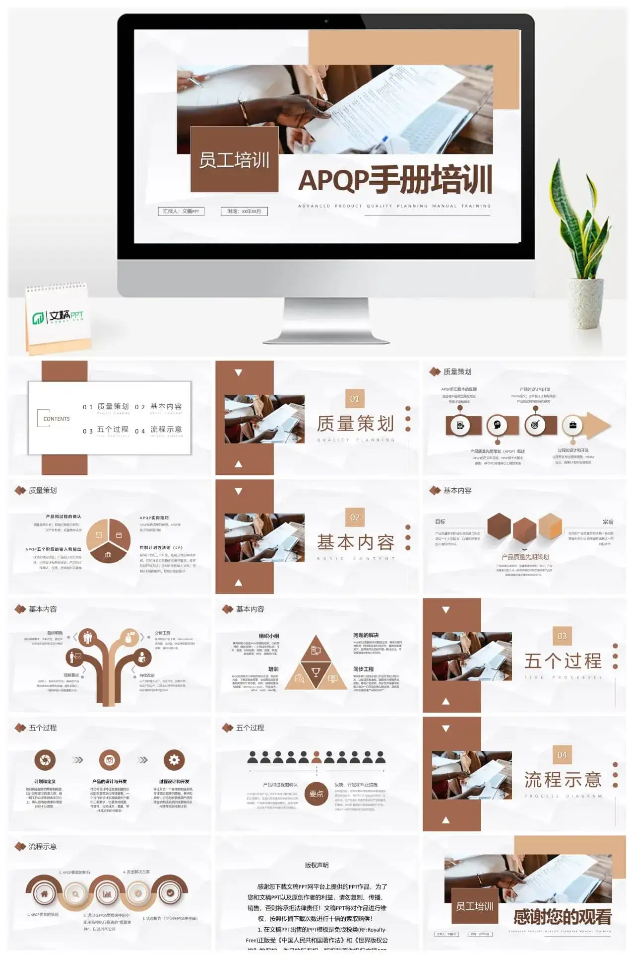 部门员工APQP手册培训项目过程审核标准要求学习PPT模板