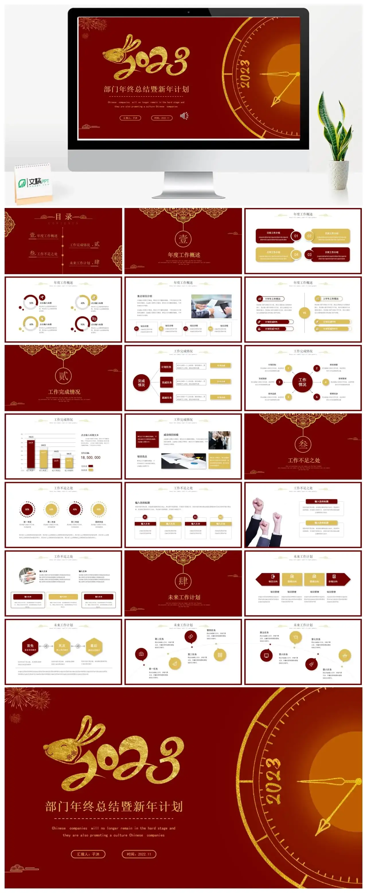 兔年2023部门年终总结暨新年计划