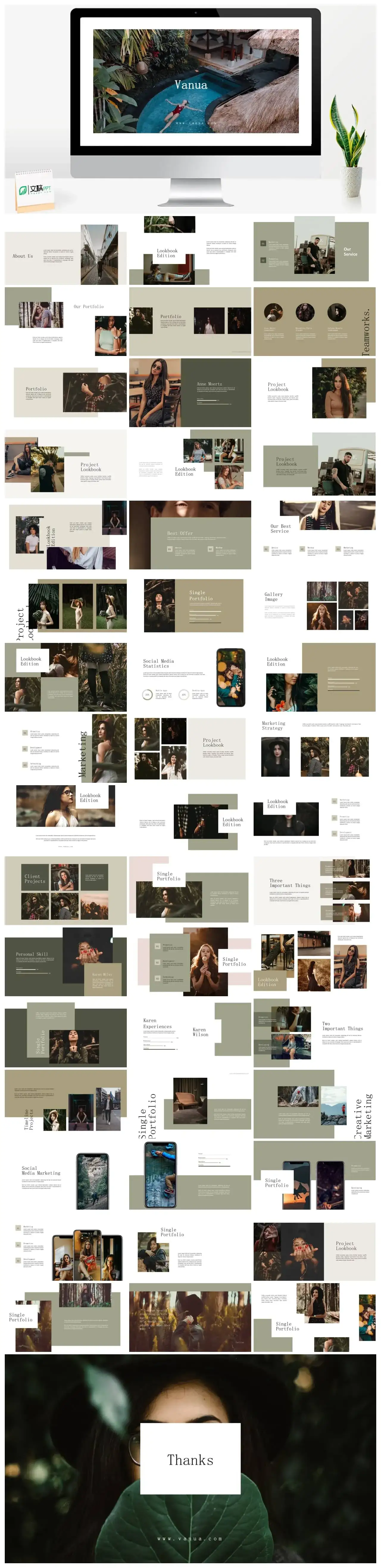 深色商务PPT模版