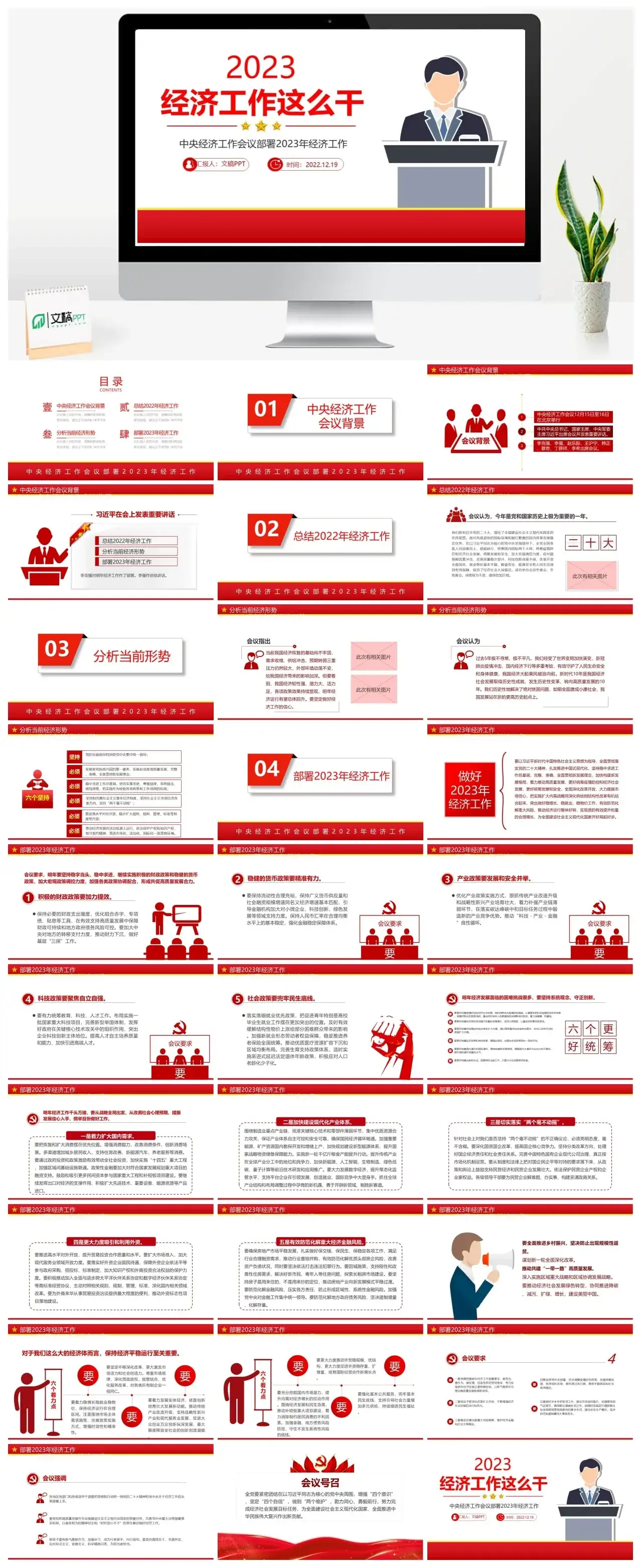 2023经济工作会议PPT1