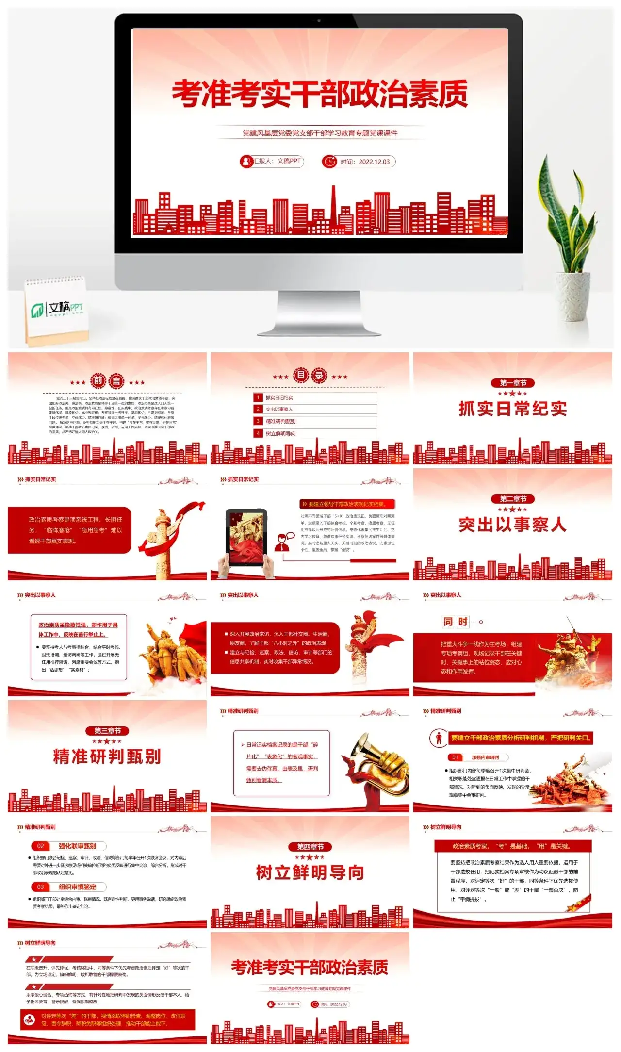 考准考实干部素质PPT