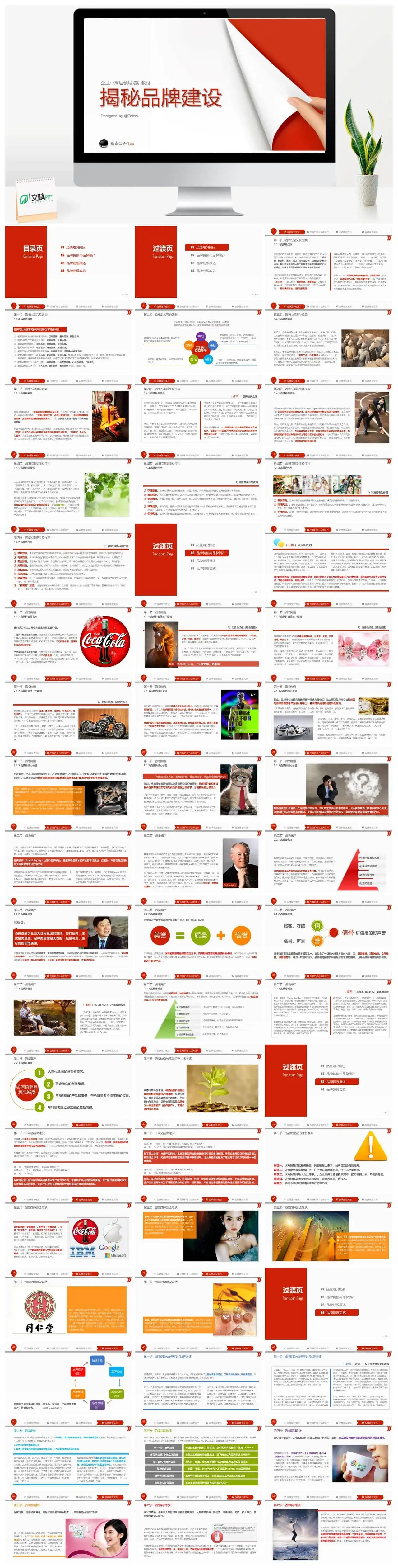 品牌建设培训PPT课件