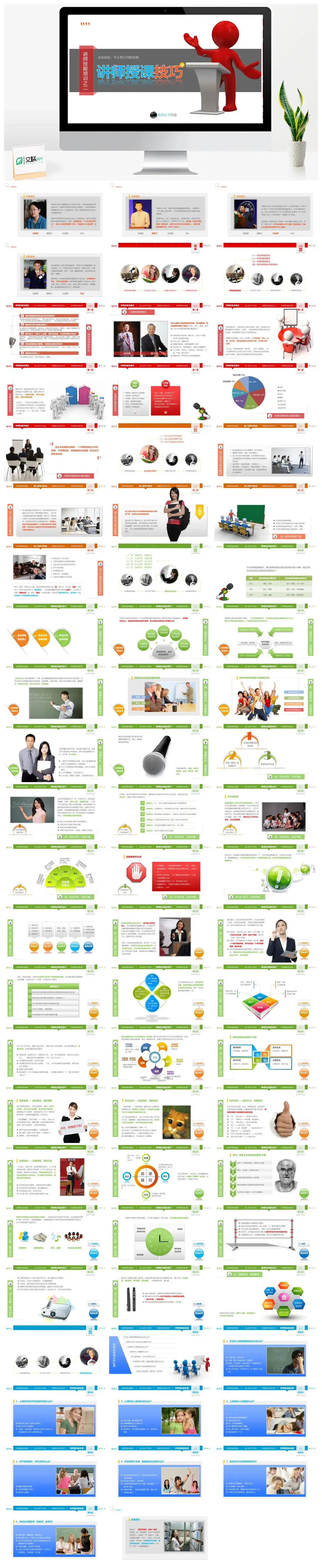 讲师授课技巧培训PPT课件