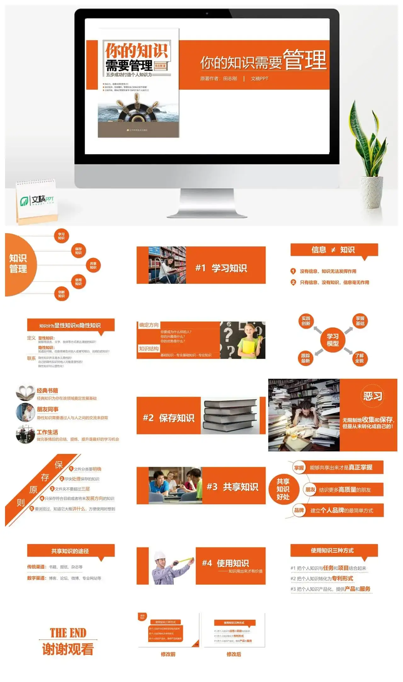 你的知识需要管理PPT