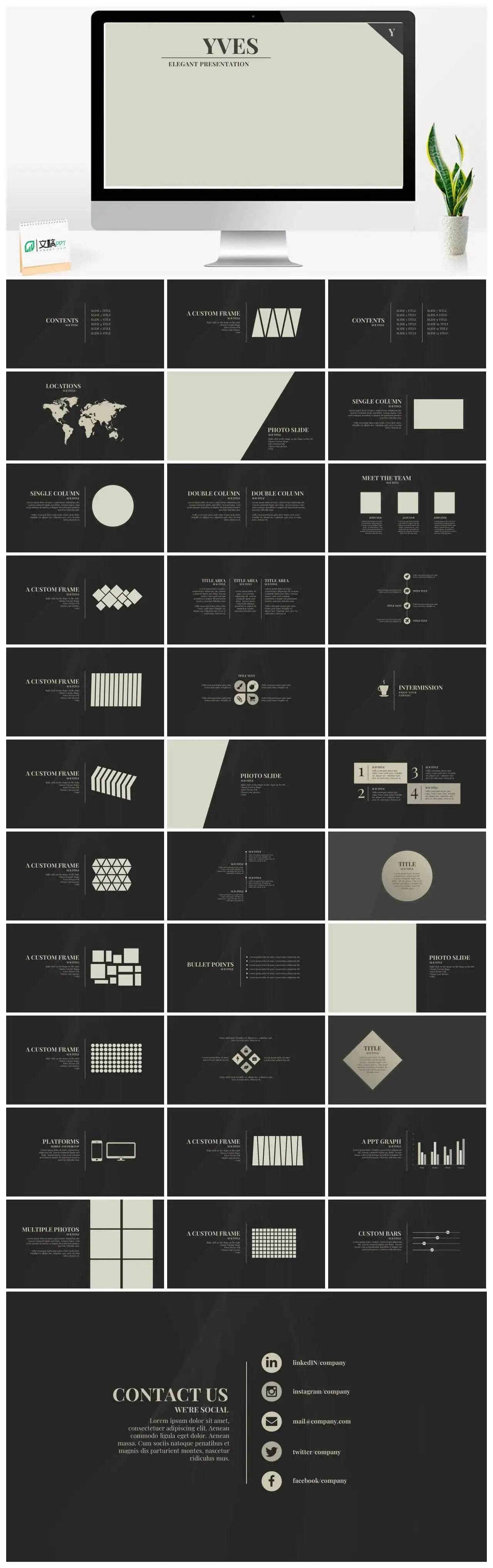 欧美大气简洁计划书营销方案PPT模板