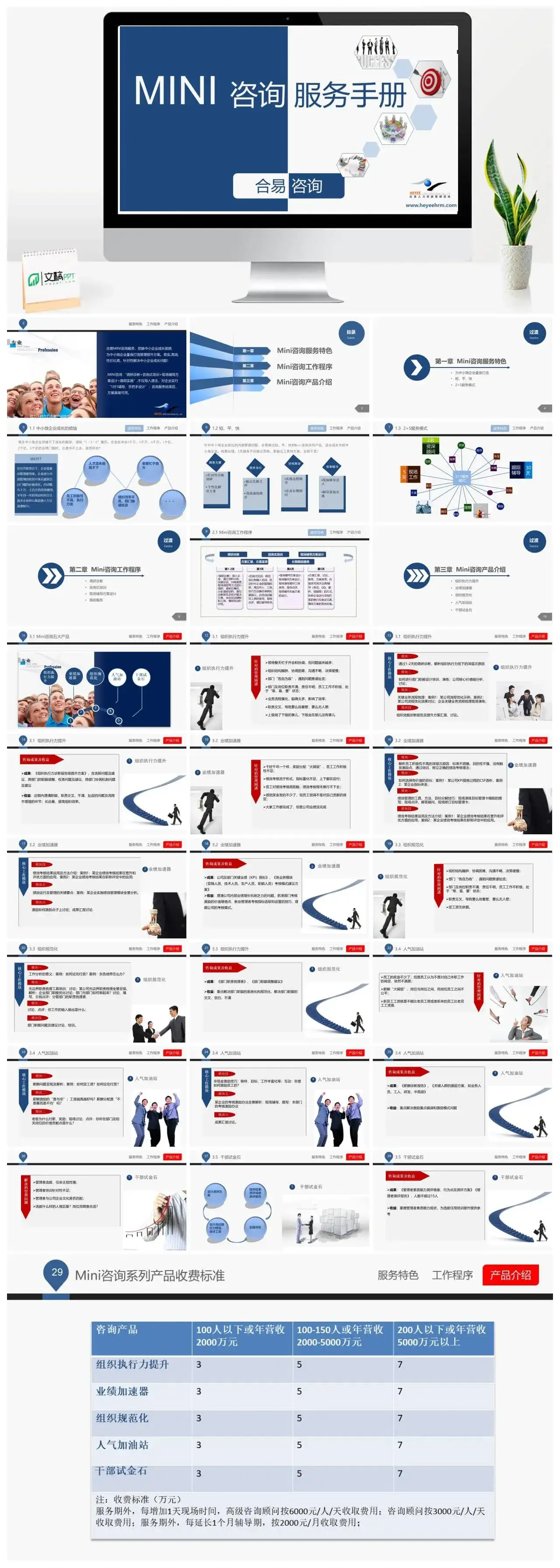 企业管理咨询公司介绍PPT课件素材下载 企业管理咨询公司介绍PPT课件素材下载