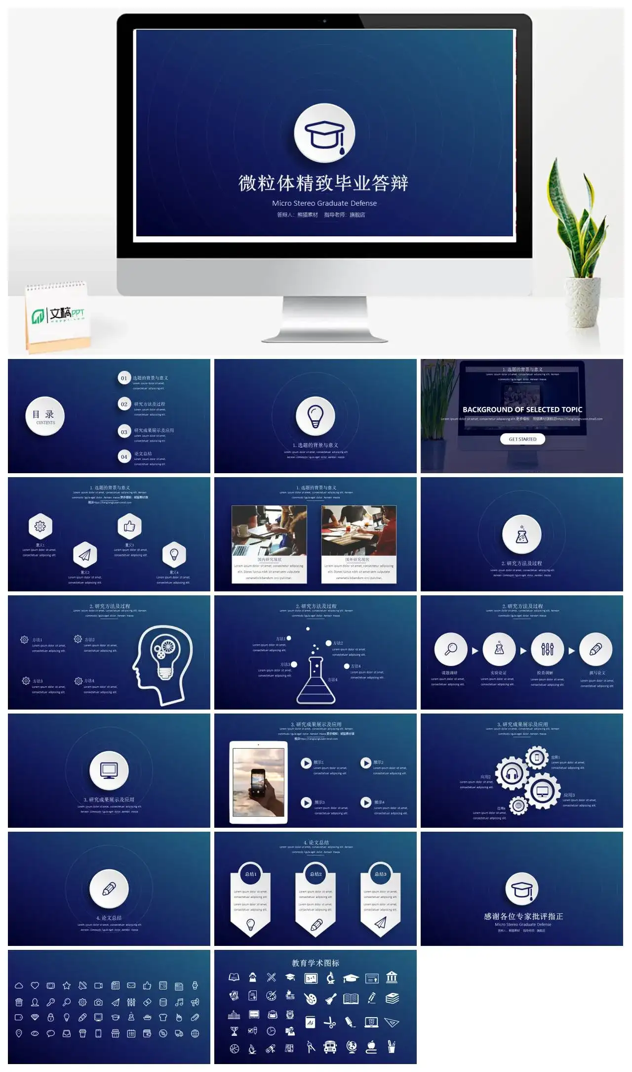 微粒体精致毕业答辩
