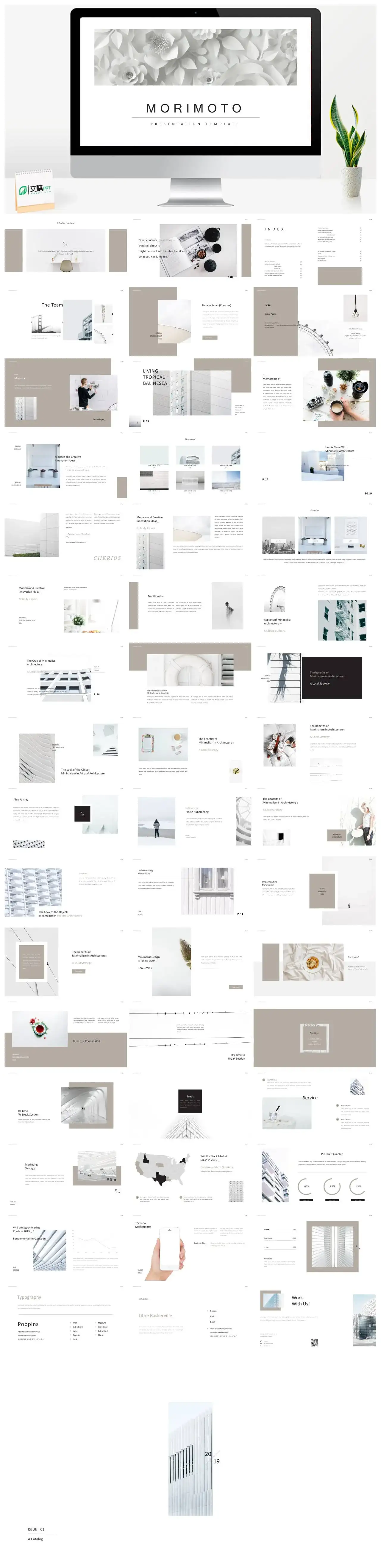 大气简约PowerPoint下载