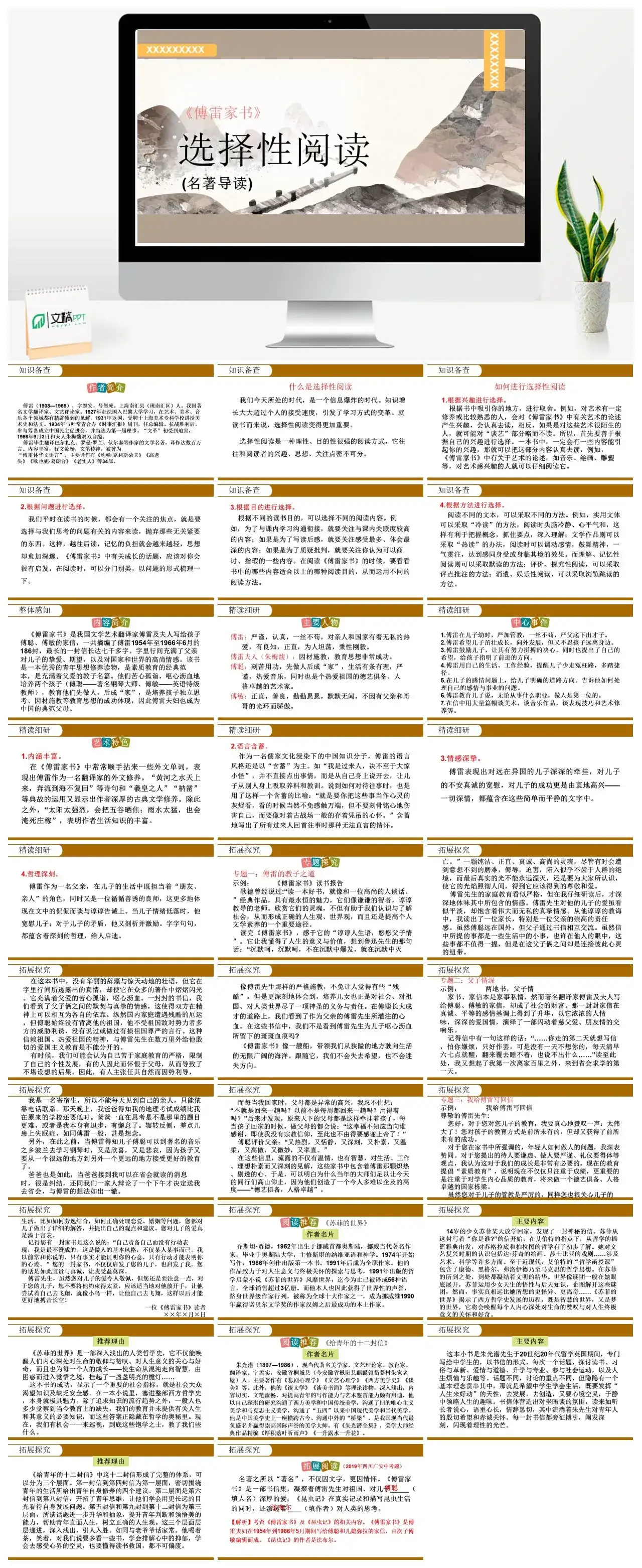 傅雷家书3读书分享PPT