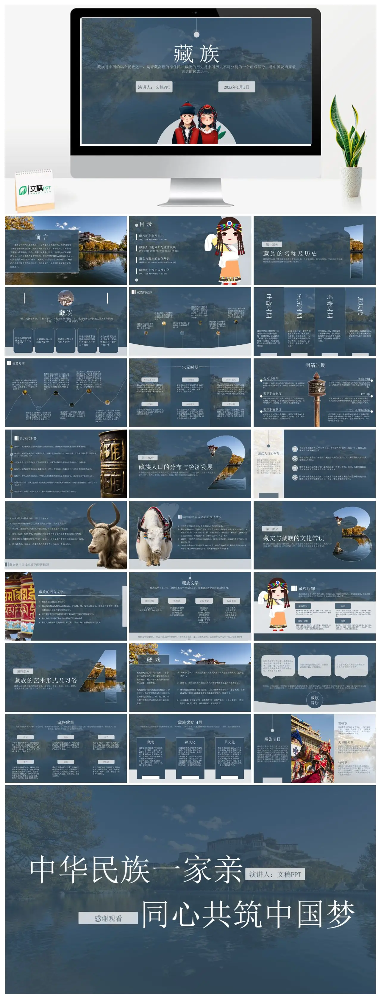 藏族历史文化概况PPT