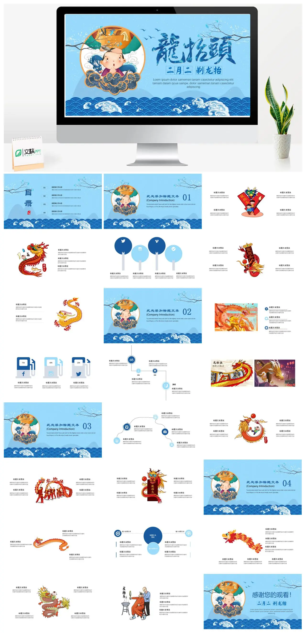 龙头节公司介绍PPT