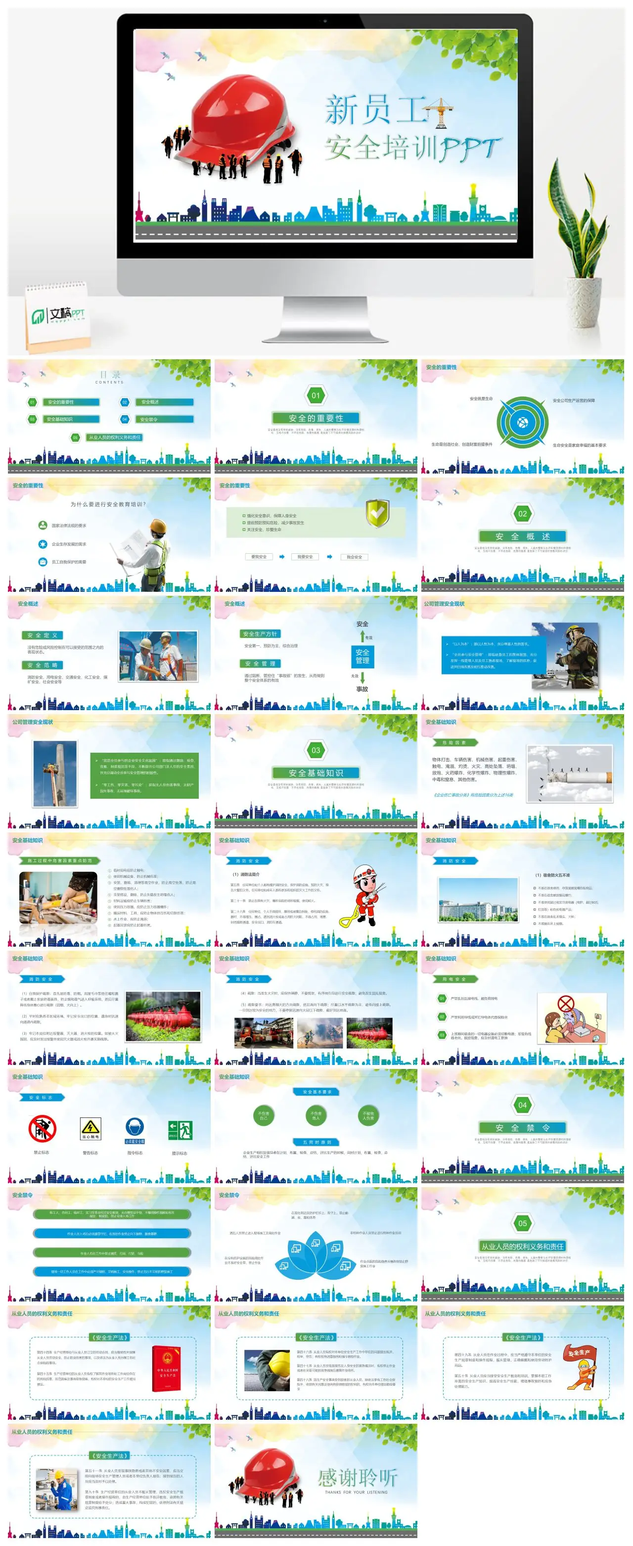 新员工安全培训PPT