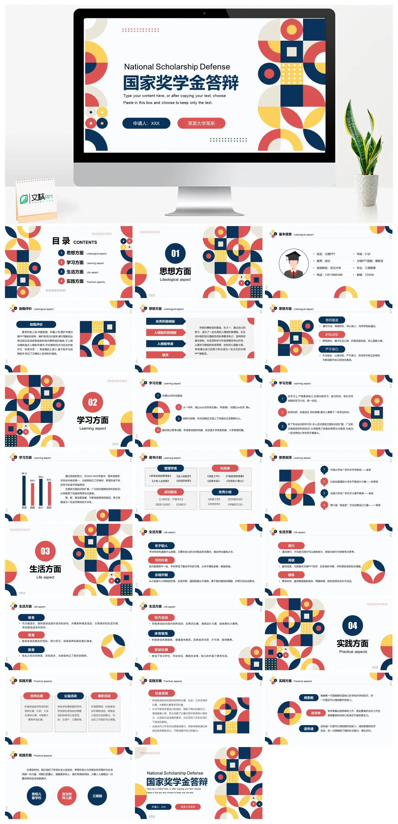 武汉大学工商管理国家奖学金答辩PPT